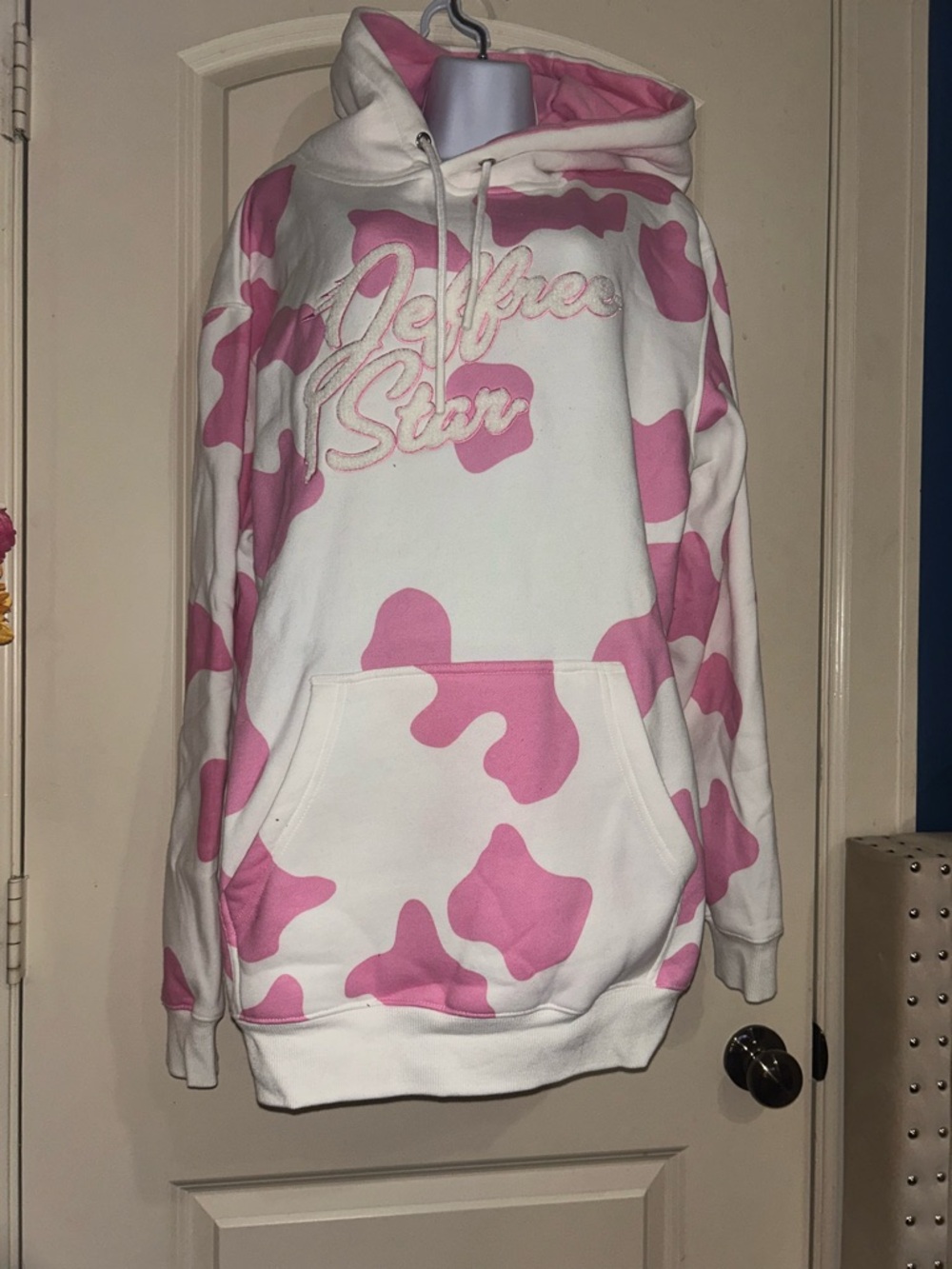 Jeffree Star White and Pink Camouflage Hoodie